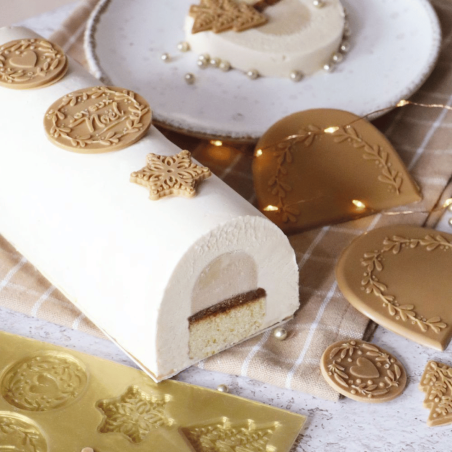 stampi per tronchetti di cioccolato con punta di scarto