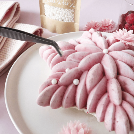 perle di zucchero bianco decorazioni commestibili