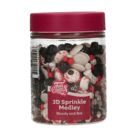 mix di granelli 3D Halloween Funcakes