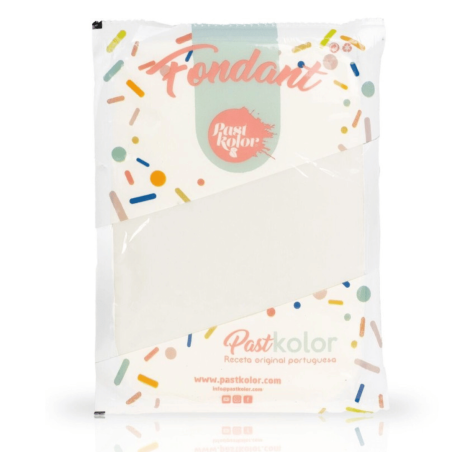 Pasta di zucchero bianca Pastkolor 2,5 Kg | Progettazione di torte