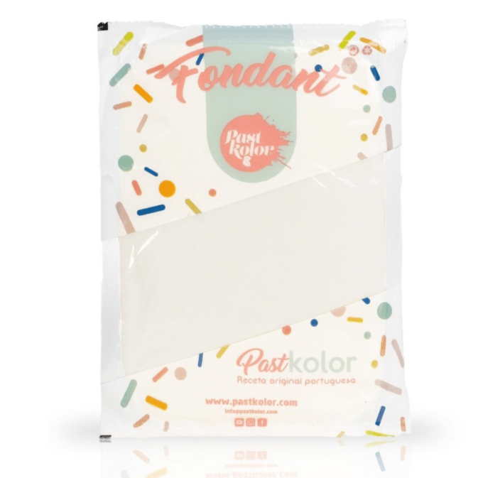 Pasta di zucchero bianca Pastkolor 2,5 Kg | Progettazione di torte