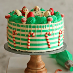 12 bastoncini di zucchero al cioccolato | Decorazione del tronco di Natale