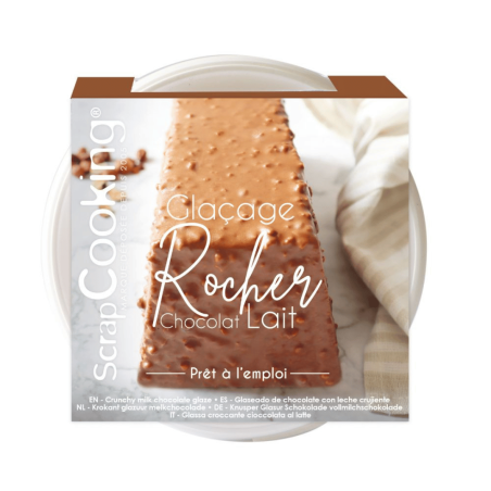 Glassa Rocher al cioccolato al latte pronta all'uso 400 g