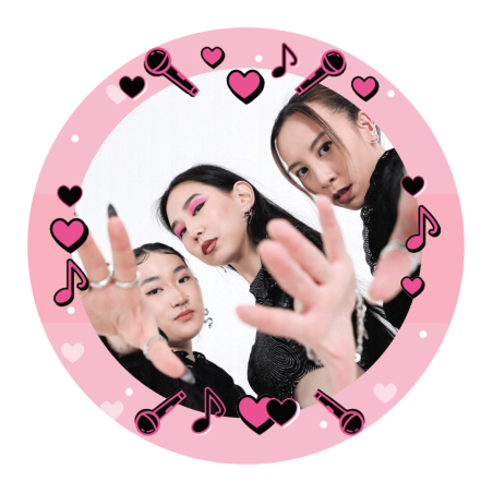 Photo comestible 20cm k-pop personnalisable