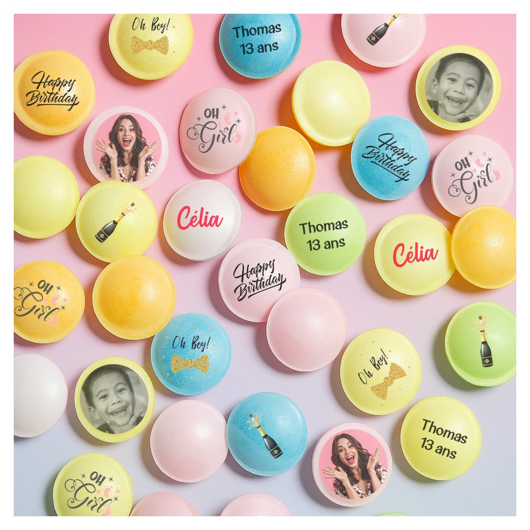 Piattini di caramelle personalizzati
