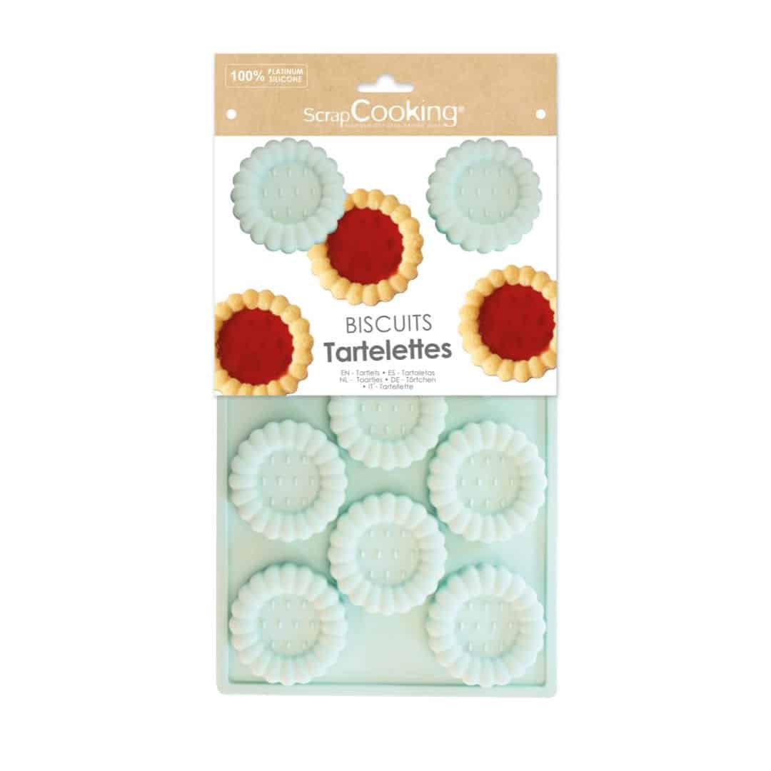Moule à mini tartelettes silicone ScrapCooking
