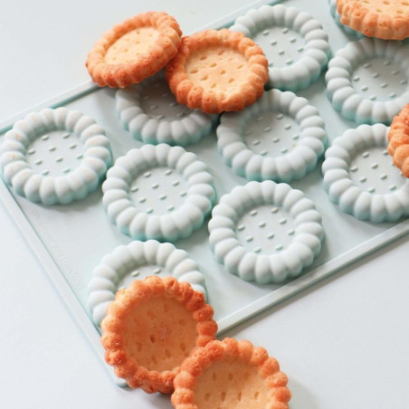 Moule à mini tartelettes silicone ScrapCooking