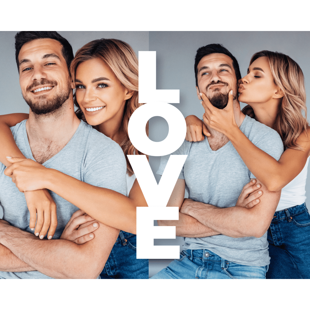 Foto commestibile A4 amore