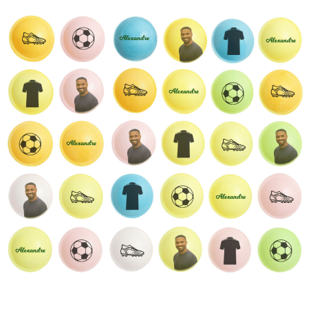 Piattini da calcio personalizzati