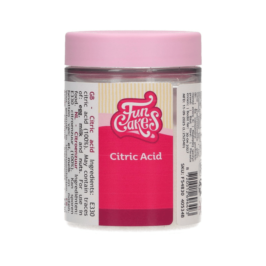 Funcakes all'acido citrico 80 gr