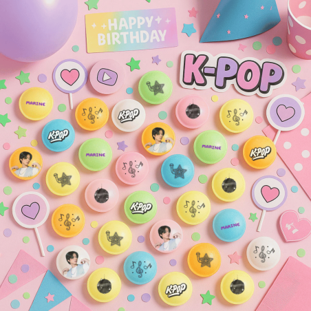 Soucoupes personnalisées K-POP