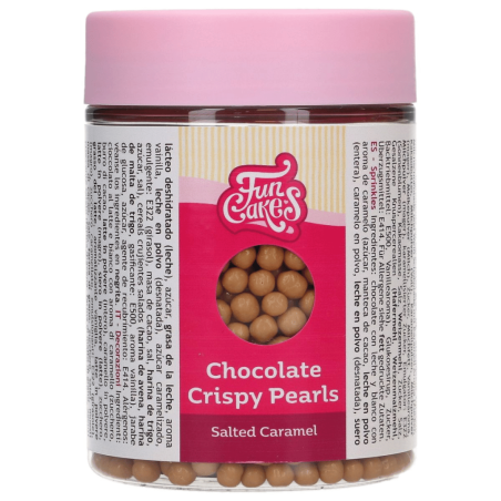 Perle Croccanti Di Cioccolato Al Caramello Salato | Decorazione della torta