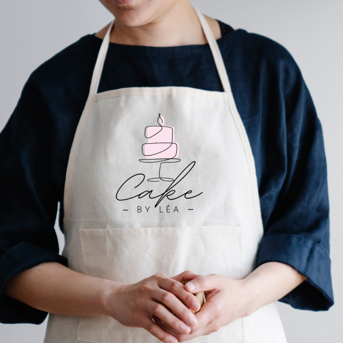 Grembiule da pasticceria personalizzato