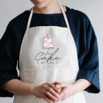 Grembiule da pasticceria personalizzato