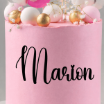 Presentazione-faccia-topper-su-torta-nera