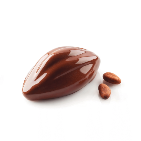 Entremet trompe l'oeil cioccolato con stampo in silicone Silikomart