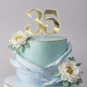 Cake Topper età personalizzabile