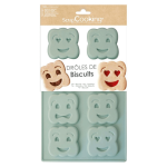 Stampo in silicone per biscotti in stile BN da utilizzare in cucina.