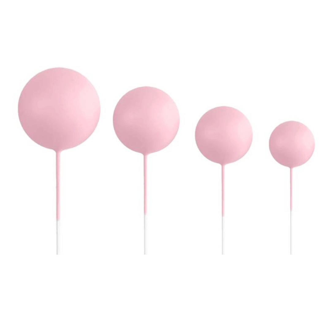 boules-deco-gateau-rose-clair-azucren