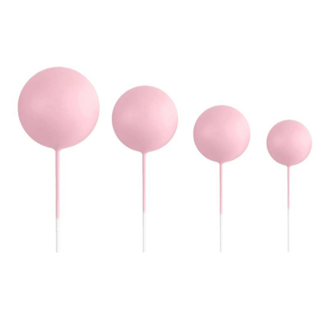 boules-deco-gateau-rose-clair-azucren