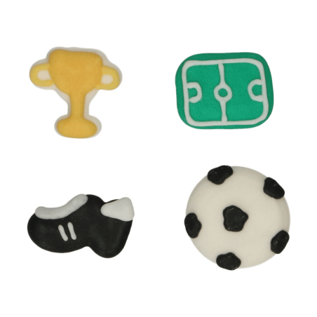 tortine commestibili a forma di calcio