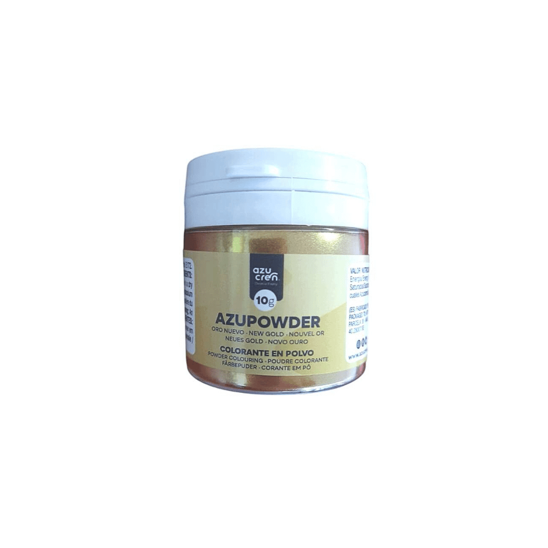 Polvere d'oro commestibile Azucren per torte e cioccolatini