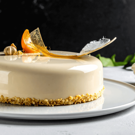 Glaçage miroir chocolat blanc 350 g