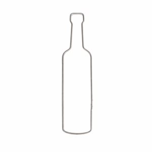 Emporte pièce bouteille de vin