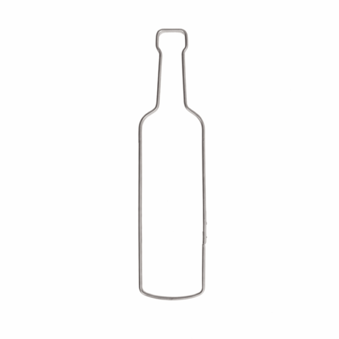 Emporte pièce bouteille de vin