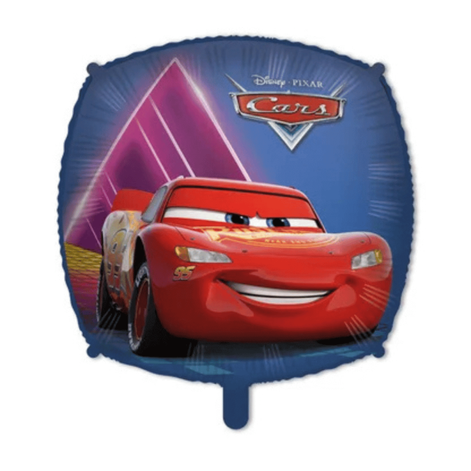 Palloncino in lamina di Saetta McQueen per compleanno a tema Cars, 43 cm
