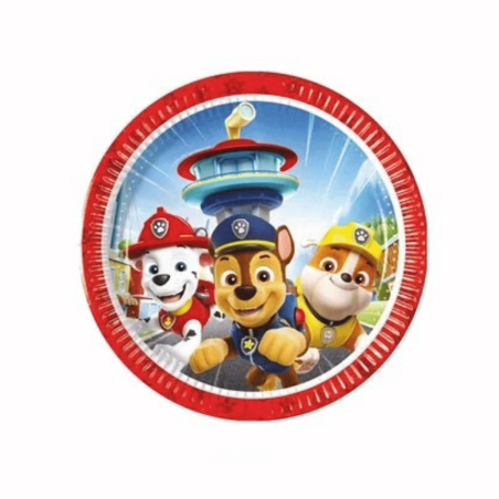 Piatti paw patrol per feste di compleanno, stoviglie usa e getta