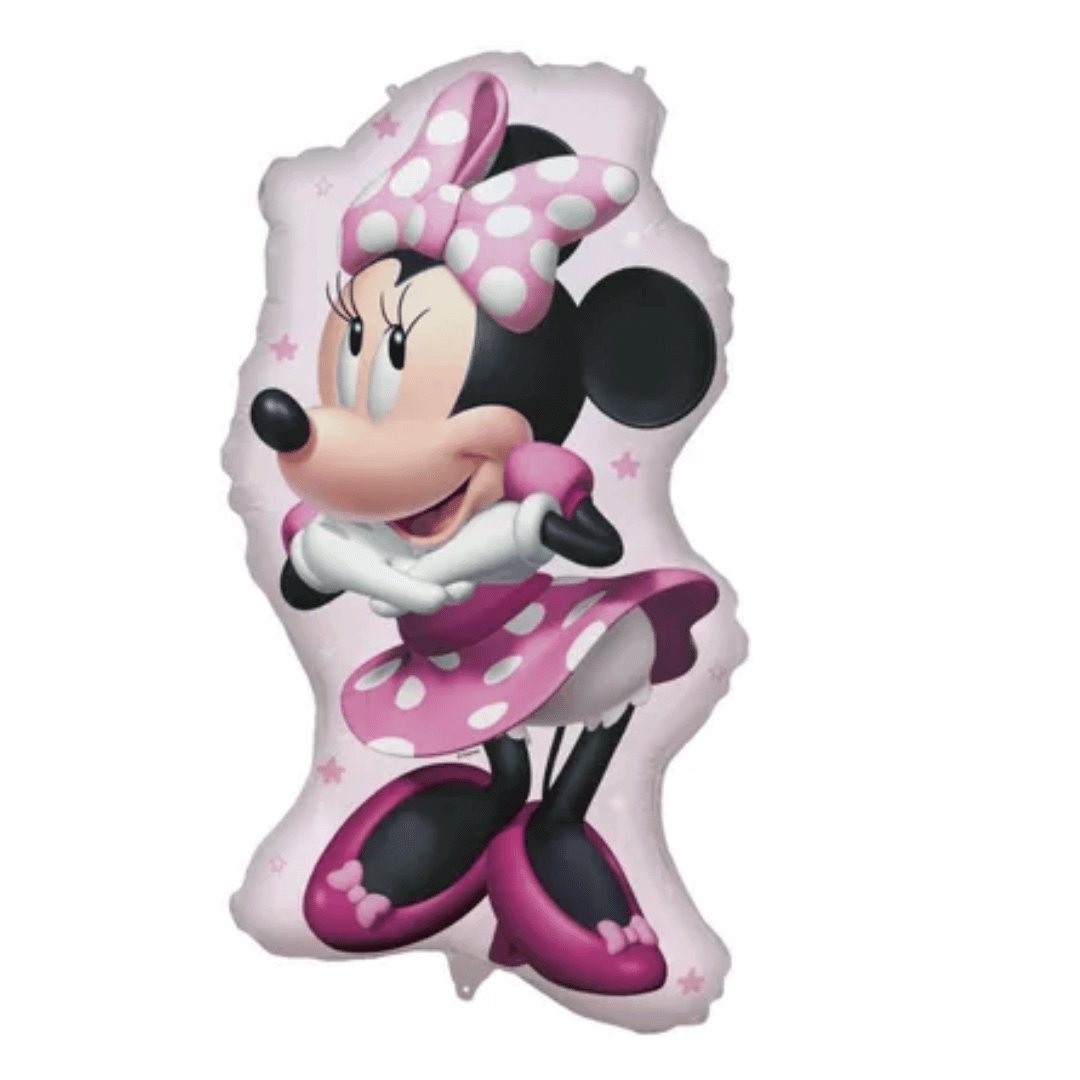 Palloncino 3D per una festa di compleanno a tema Minnie Mouse di successo