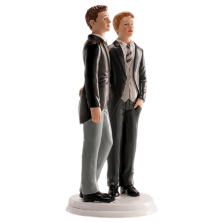 Decorazione per torta nuziale gay