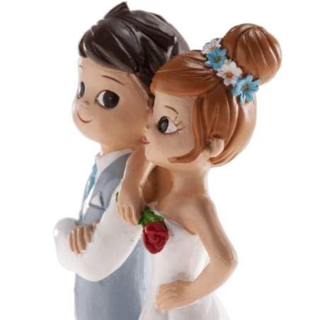 dettagli-statuetta-torta-nuziale-con-rosa