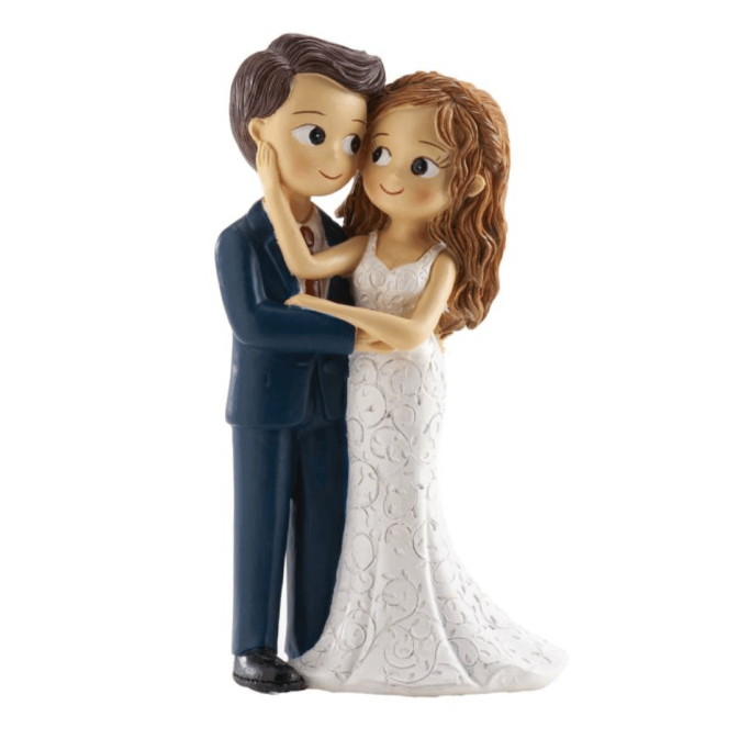 statuine per la decorazione della torta nuziale