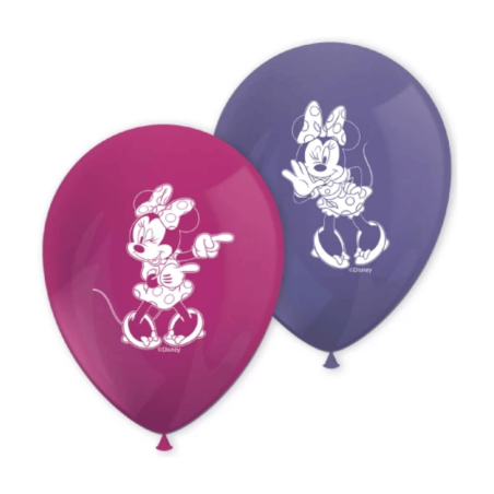 8 palloncini in lattice di Minnie Mouse | Decorazioni di compleanno facili