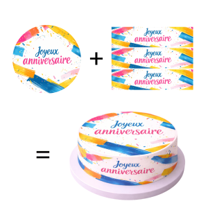 Kit decorazione torta di compleanno a basso prezzo