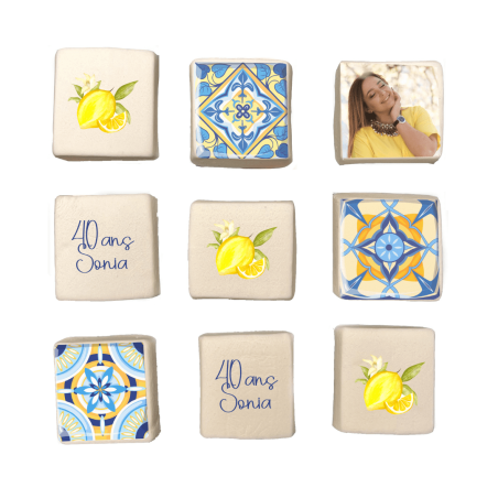 Marshmallow personalizzabili a tema Amalfi