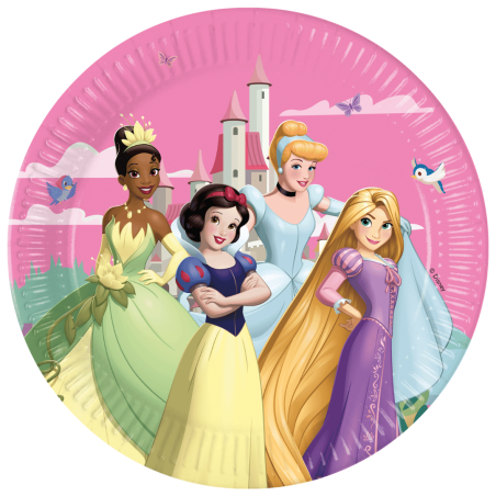 Piatti principesse Disney - set da 8
