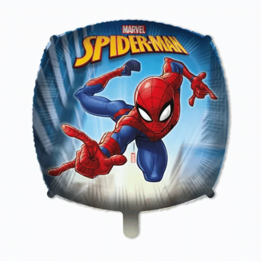 palloncino alluminio carré spiderman