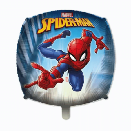 palloncino alluminio carré spiderman
