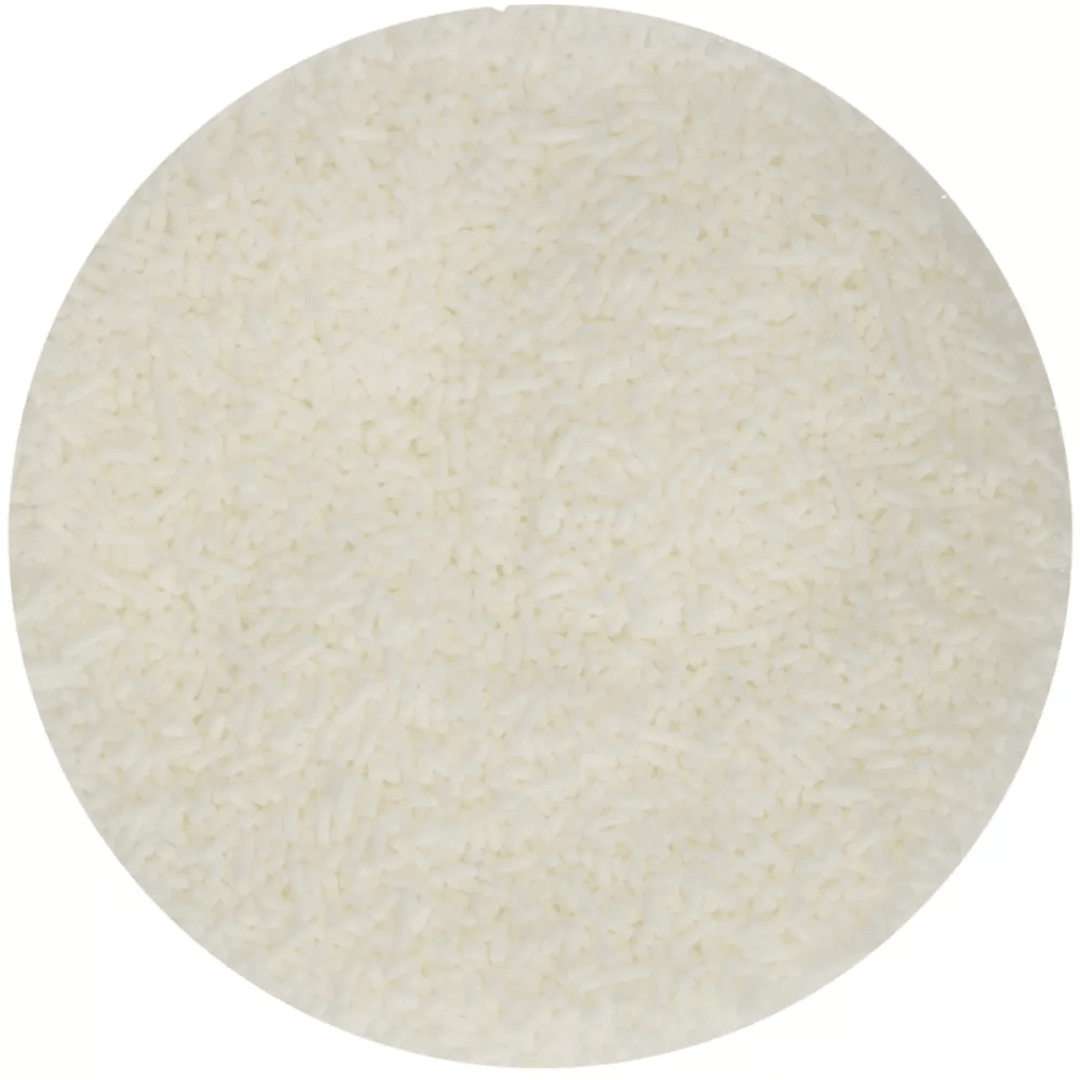 piccole codette di zucchero funcakes bianche