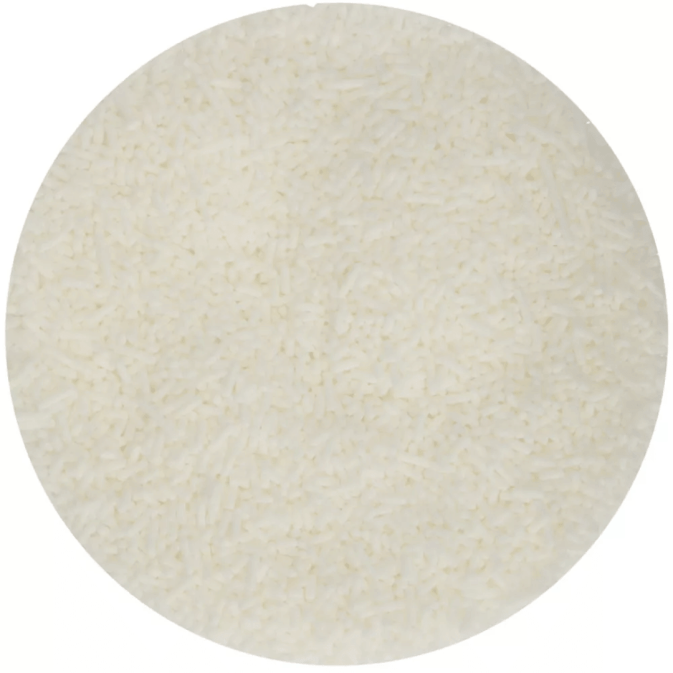 piccole codette di zucchero funcakes bianche
