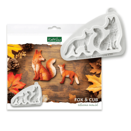 stampo in silicone per modellare la volpe
