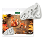 stampo in silicone per modellare la volpe