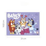 Foglio commestibile per torta bluey