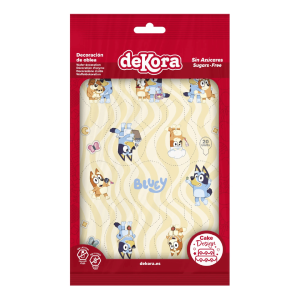 20 decorazioni per cupcake bluey