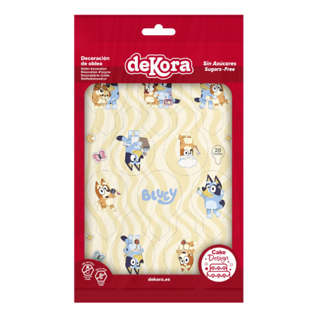 decorazioni commestibili bluey