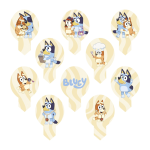 decorazione cupcake bluey