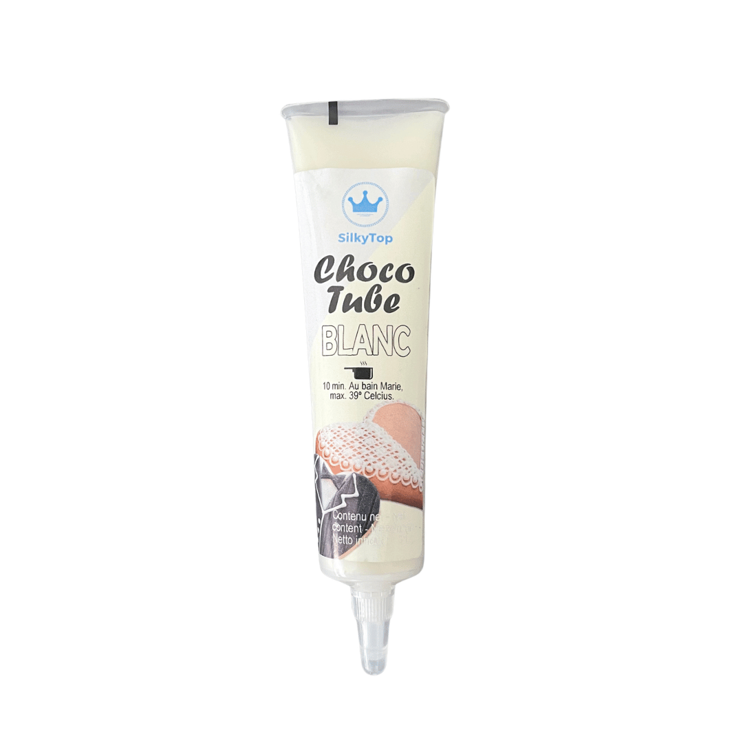 tubo cioccolato bianco silkytop